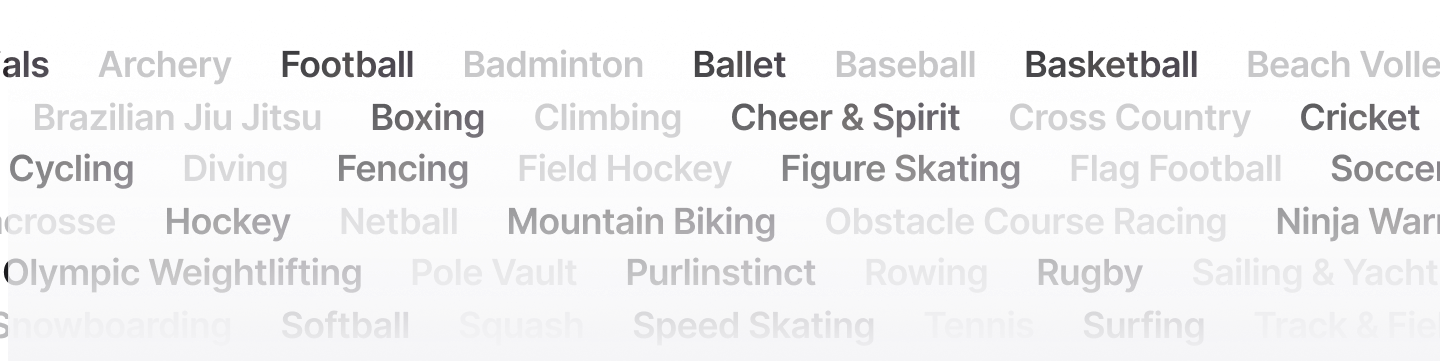 Athletic activities