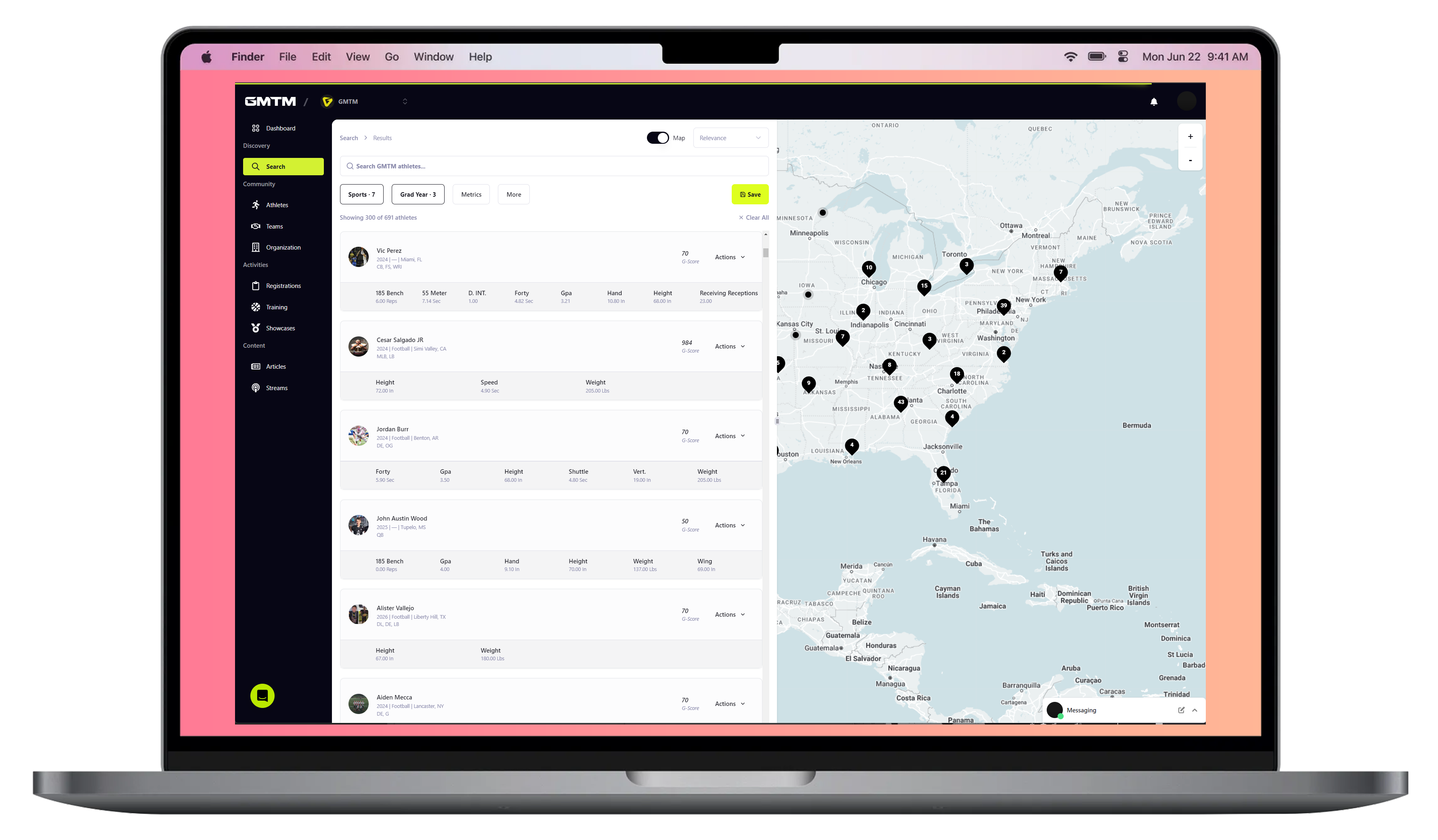 Gmtm Social Network For Athletes